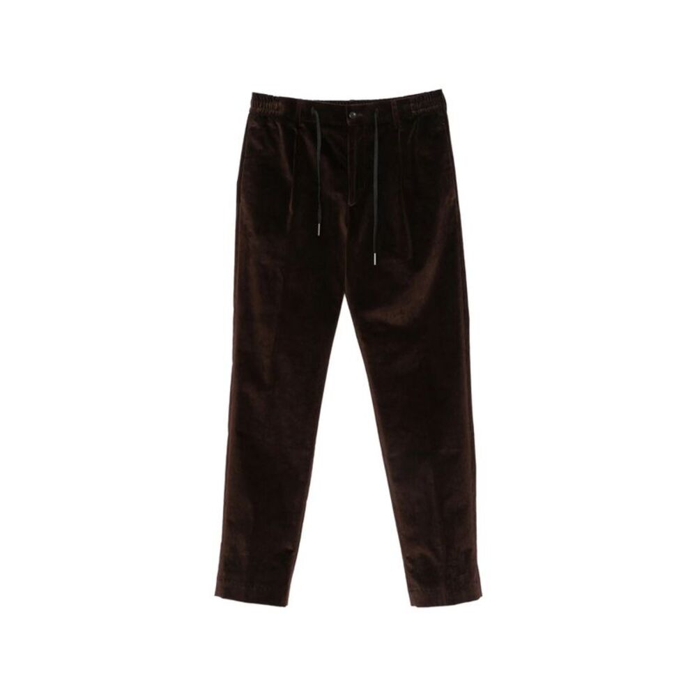 Tagliatore Brown Trousers - Tapered Trousers Men